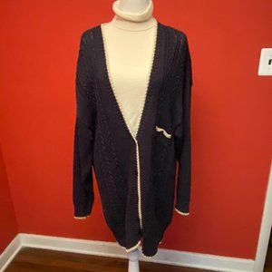 Jones New York Long Cardigan